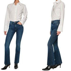 DL 1961 Bridget Boot Cut High Rise Denim Seacliff Wash